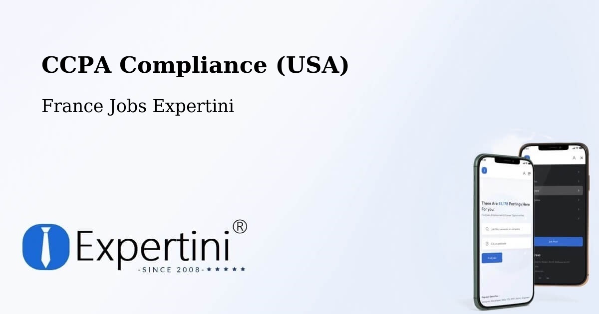 CCPA Privacy Rights & Compliance Notice – Batilly - France Jobs Expertini